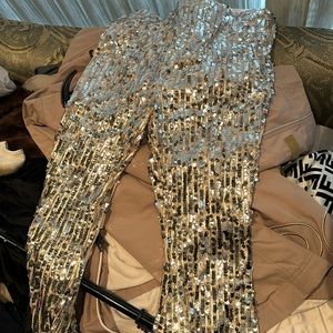 Sequin pants